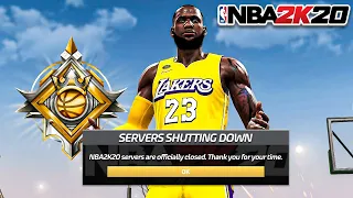 They SHUT DOWN NBA 2K20 SERVERS and I WAS THERE...