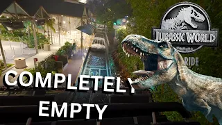 [2023] ALONE on Jurassic World Ride - 4K 60FPS POV | Universal Studios Hollywood, California