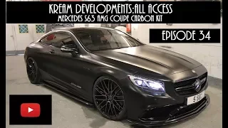 Mercedes S63 AMG Coupe Kream carbon conversion  - Kream Developments:All access Episode 34 [VIDEO]