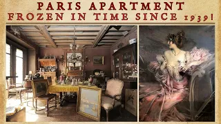 Paris Apartment Frozen in Time since 1939 Revealed! #history