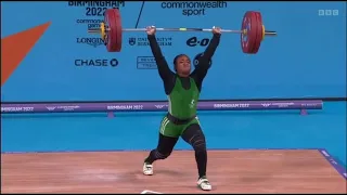 2022 Commonwealth Games Weightlifting W 87 KG