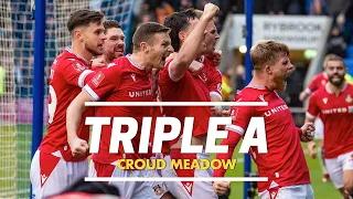 TRIPLE A | Shrewsbury Town vs Wrexham AFC