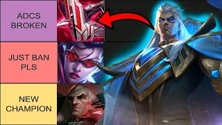 WILD RIFT TIER LIST 4.2 *UPDATED* - ADCS ARE BEYOND BROKEN NOW!!!