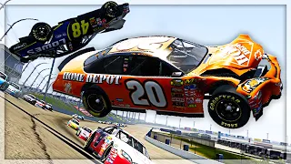 Driving into Oncoming Traffic at ALL 22 Tracks in NASCAR 08