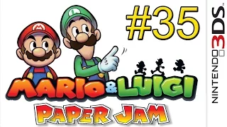 Mario & Luigi Paper Jam {3DS} часть 35 — Горнолаз