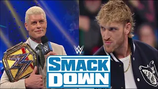 THIS IS DUMB! LOGAN PAUL ANNOUNCED AS CODY RHODES' NEXT CHALLENGER! #WWE #SMACKDOWN