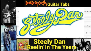 Reelin' In The Years - Steely Dan - Guitar + Bass TABS Lesson (Donation Request)