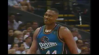 1996-97 Western Conference Semifinals game 1 Utah Jazz vs Los Angeles Lakers part 1