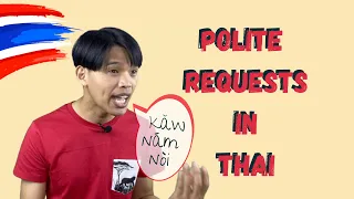 Learn Thai - Polite Requests