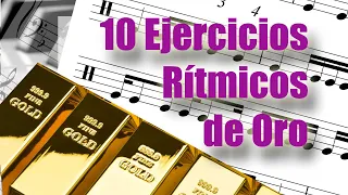 10 Ejercicios de Oro para Aprender a leer Ritmos