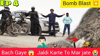 सही किया हमने रुक गए || Winter Spiti Valley RoadTrip 2022 || Xuv500 || Nako To Kaza || Episode 4