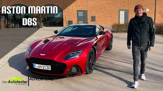 Aston Martin DBS Superleggera 2021 - Die britische Speed-Verlockung für den Autotester -Test I Sound