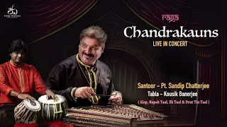 live concert recording I Raga - Chandrakauns I santoor I Sandip Chatterjee