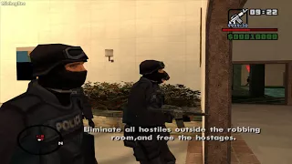 GTA San Andreas - SWAT Team : Label Heist [6] (DYOM)