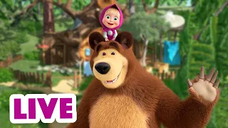 🔴 AO VIVO 👱♀️🐻 Masha e o Urso 🤗 Como fazer amigos 🥳 Masha and the Bea