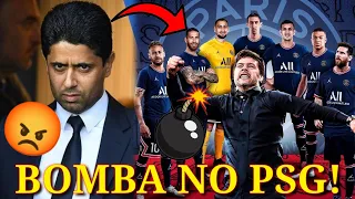 DONO DO PSG SOLTA BOMBA PRA NEYMAR E JOGADORES😯💥