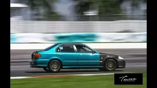 Honda Civic 4Door Full Track Run Trackday Sepang Circuit July 2017