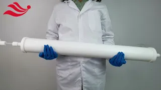 PTFE purification column new material chemical customization model