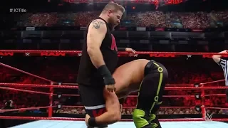 WWE RAW 5/21/18 SETH ROLLINS vs. KEVIN OWENS - INTERCONTINENTAL CHAMPIONSHIP - RAW May 14 2018