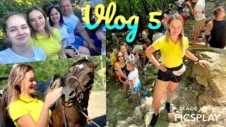 VLOG 5! ГРЯЗЕВЫЕ ВАННЫ| КВАДРИКИ | ЛОШАДКИ| ЗАБРАЛАСЬ НА ГОРУ 😱| ОРЛИНАЯ СКАЛА - стоит ли?