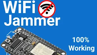 How to make WiFi Deauther using NODEMCU ESP8266