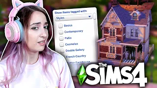 Each room is a different style but The Sims 4 has no style