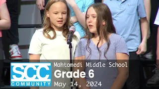 MMS Grade 6 Choir Concert  May 14 2024