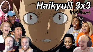 Haikyu!! 3x3 Reactions | Great Anime Reactors!!! | 【ハイキュー!!】【海外の反応】