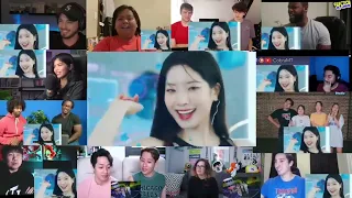 TWICE Talk that Talk mv Reaction Mashup #twice #talkthattalk #between1and2