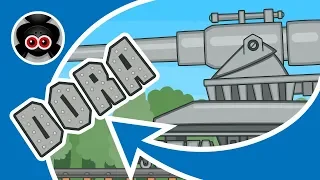 Steel Monsters Attack Ep.2: Dora. Cartoons About Tanks