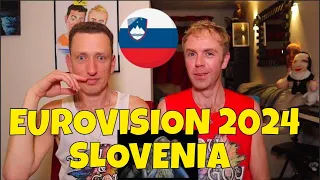 SLOVENIA EUROVISION 2024 REACTION - RAIVEN - VERONIKA