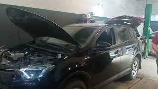 Установка Гбо (пропан) на Toyota RAV4
