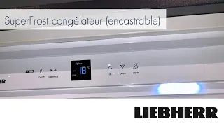 Caractéristiques Liebherr - SuperFrost congélateur (encastrable)