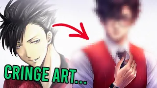 FIXING CRINGE Art | Semi Realistic Anime Art Style | Coloso