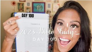 Study the Bible in One Year: Day 100 1 Samuel 9-12 | Bible study for beginners