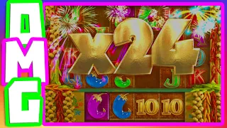 EXTRA CHILLI 🌶️ SLOT BONUS BUYS BIG WIN OMGI NEVER SEEN THIS HAPPEN 24X 🏆ON 12 SPINS OMG BOOM‼️