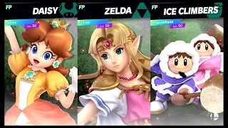 Super Smash Bros Ultimate Amiibo Fights – 11pm Finals Daisy vs Zelda vs Ice Climbers