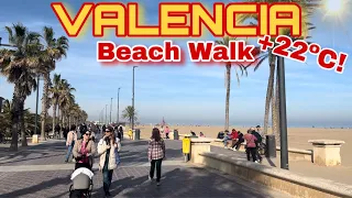 Valencia BEACH walk: the real Nº1 tourism destination! #benidormbyana