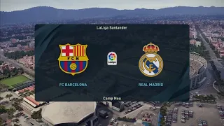 PES 2022 | FC Barcelona vs Real Madrid - Español Latino (Gameplay PS4 - PES 2021 Actualizado)