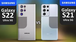 Samsung Galaxy S22 Ultra vs Samsung Galaxy S21 Ultra