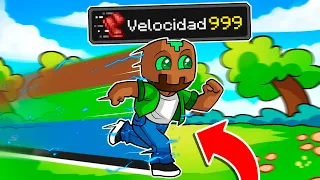 MINECRAFT pero LA VELOCIDAD AUMENTA... 😱