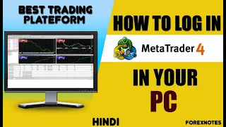How to download mt4 on pc in || HINDI || Metatrader 4 login,