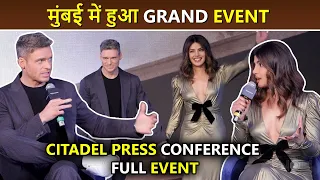 Citadel Mumbai Press Conference With Priyanka Chopra, Richard Madden | Prime Video
