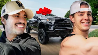 Surprising My Twin Brother with a NEW TRUCK For Christmas