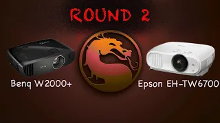 Benq W2000+ vs Epson EH TW6700. ROUND 2. Сравнение проекторов.