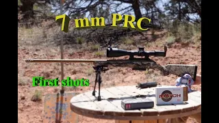 7mm PRC first shots - Ruger American