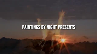 How to paint the night sky and moon - Tonalism Oil Painting Demo by Ryan Herrin