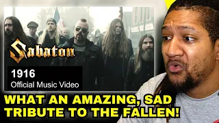 SABATON - 1916 (Official Music Video) | Reaction