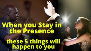 Don't Leave God's Presence UNTIL these 5 things happen | APOSTLE JOSHUA SELMAN