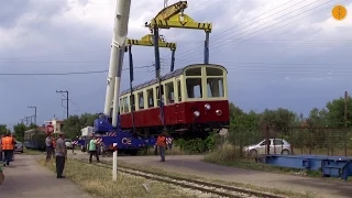 The Transfer of Rack Railway's Passenger car from Athens to Kalavrita.